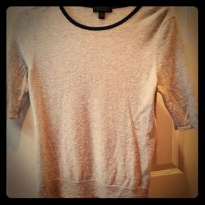 Saks Fifth Avenue Cashmere short sleeve sweater